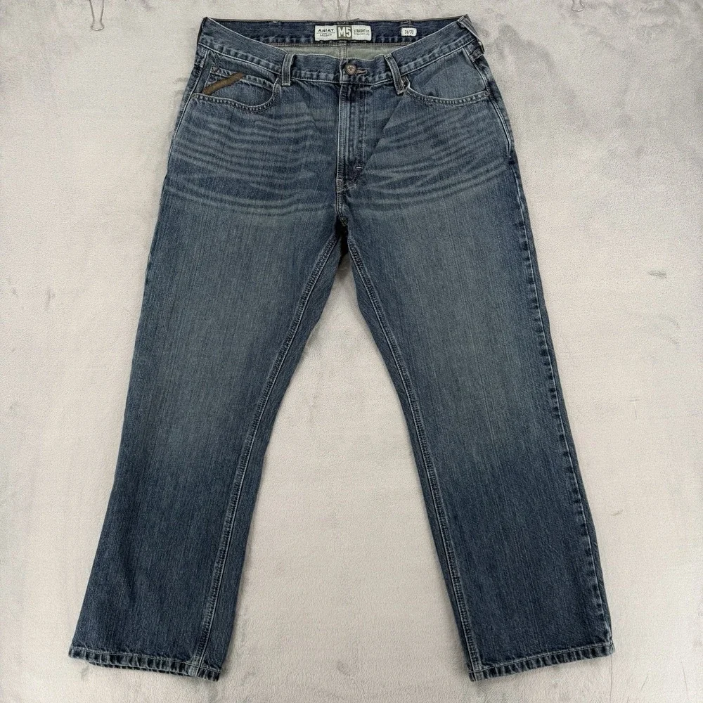 Ariat Legacy M5 Jeans Men's Size 36/30 Straight Fit Straight Leg Western Denim